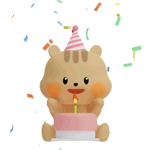 Celebration 3D Sticker