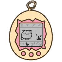 Cat Cartoon Sticker by Fuzzballs