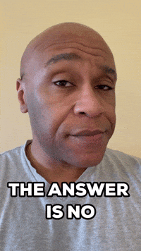The answer is no