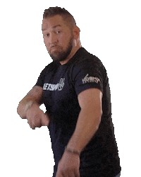Point Muscle Sticker by Kosmik Brands