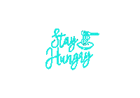 Stay Hungry Pasta Sticker by markenmut AG