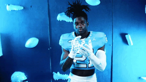 North Carolina Football GIF by UNC Tar Heels