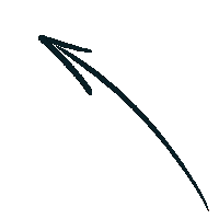 Click Here Blue Arrow Sticker
