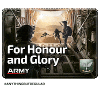 Glory Parachute Sticker by Our Singapore Army