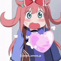 Blushing In Love GIF