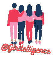 Women Empowerment Girls Sticker by Girltelligence