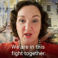 We are in this fight together.