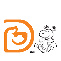 Dog Peanuts Sticker by Dogtopia