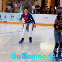Ice Skating Winter GIF