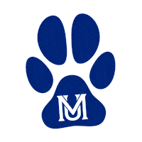 Moravian College Dog Sticker by Moravian University
