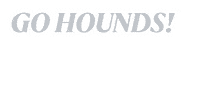 Hound Em Sticker by Moravian University