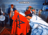 Achraf Hakimi Flag GIF