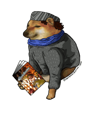 Revicheems giphyupload cheems revicheems cheemsmagazine Sticker