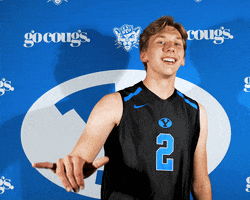 Sport Volleyball GIF by BYU Cougars