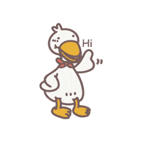 DuckyGreg hello hi duck greetings Sticker