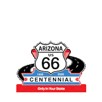 Route 66 Sticker by Only In Your State
