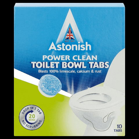 AstonishCleaners cleaning toilet tablets mrs hinch GIF
