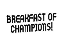 Ice Cream Breakfast Sticker by The Creamery