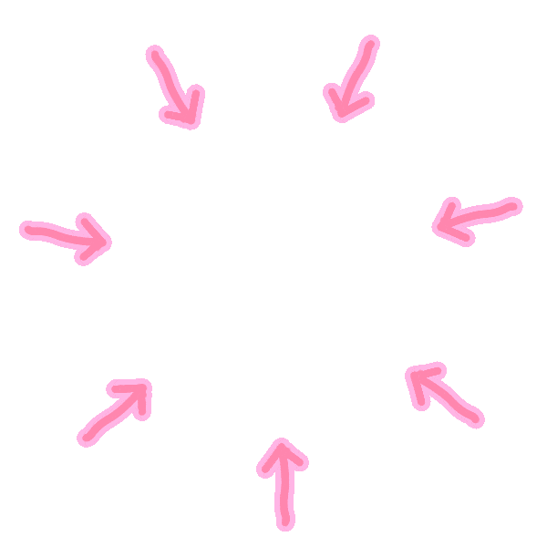 Arrow Emphasize Sticker by Junjun【pontan】