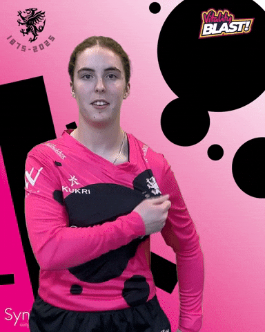 Excited Shirt GIF by Somerset County Cricket Club