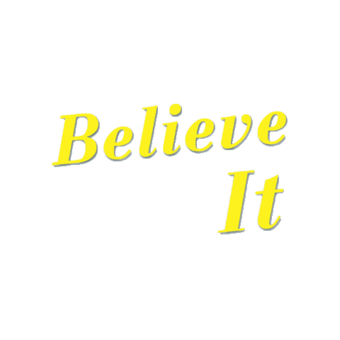 JamieKernLima believe believe it jkl jamie kern lima Sticker