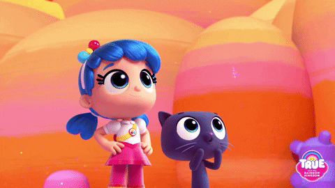 proud still waiting GIF by True and the Rainbow Kingdom
