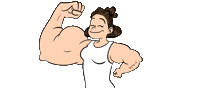 Thanks Merci Sticker