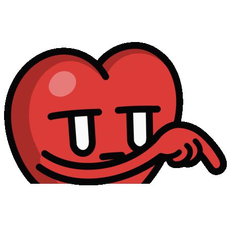 Heart Love Sticker by kurrrtwu