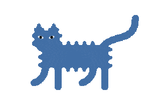 Art Cat Sticker by uniam_official