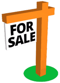 homes-com real estate orange realtor sale Sticker