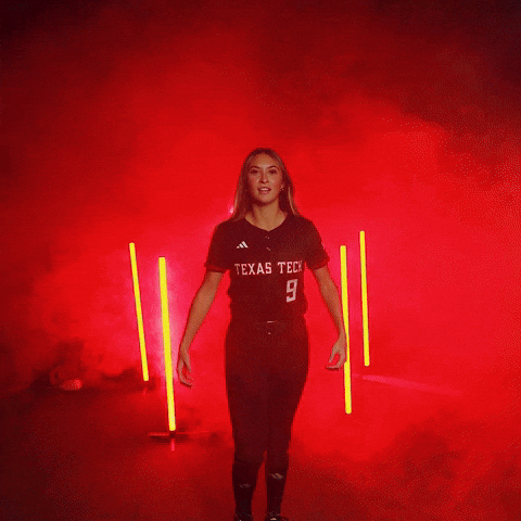Sydney Shiller GIF by Texas Tech Softball