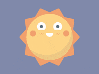 Sunny Days Sun GIF