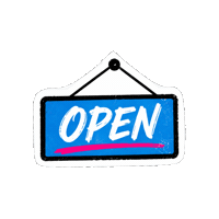 Come In Open For Business Sticker by Cara