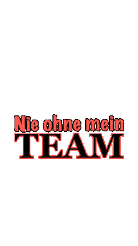 Nie Ohne Mein Team Sticker by TKArsten