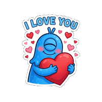 Loving I Love You Sticker by Momo & Tulus