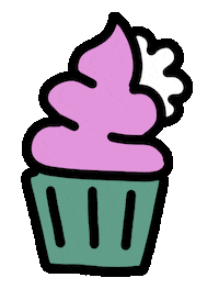 Dessert Cupcake Sticker by orlandosoyyo