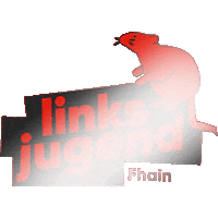 SolidBerlin solid friedrichshain linksjugend ratte Sticker