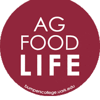 Arkansas Razorbacks Food Sticker by BumpersCollege