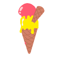 Ice Cream Summer Sticker by Rotterdampas