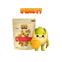 Hot Honey Vegan Sticker by Setton Farms