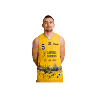 Basketball Gialloblu Sticker by Olimpia Legnaia Basket Firenze
