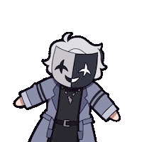 Jump Mask Sticker