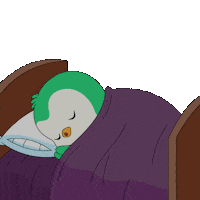 Good Night Sticker by Abster