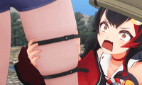 Hololive Thighs GIF