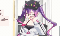 Hololive Eyeglasses GIF