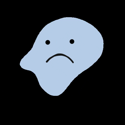 eggtaurus giphygifmaker cute sad blue GIF