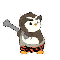 Penguin Spin Sticker by Pudgy Penguins