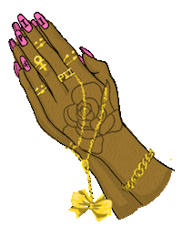Praying Hands Ink Sticker by PrettyInInkTattoos