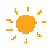 Happy Pixel Sticker