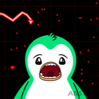 Scared Penguin GIF by Abster